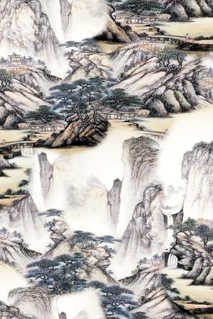 香云纱印花花型图片