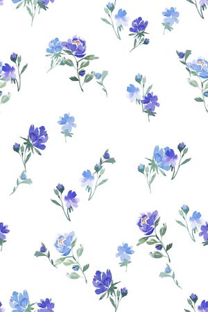花卉印花花型图片