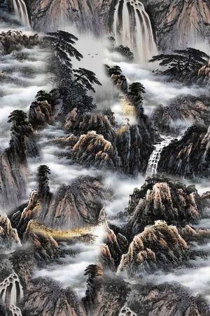 香云纱印花花型图片
