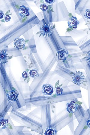 肌理印花花型图片