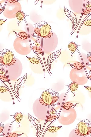 小清新印花花型图片