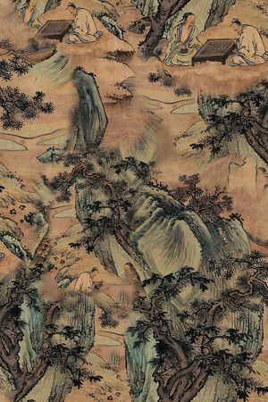香云纱印花花型图片