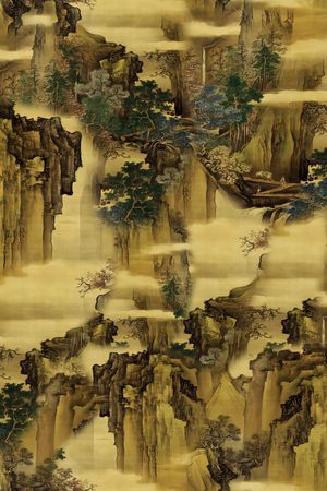 香云纱印花花型图片