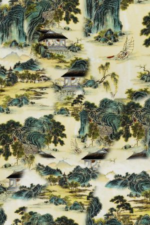 香云纱印花花型图片