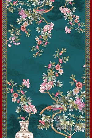 定位花印花花型图片