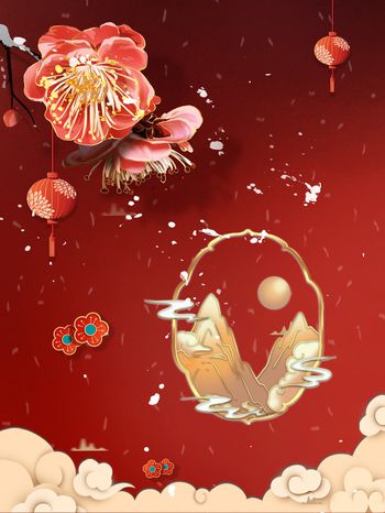 定位花印花花型图片