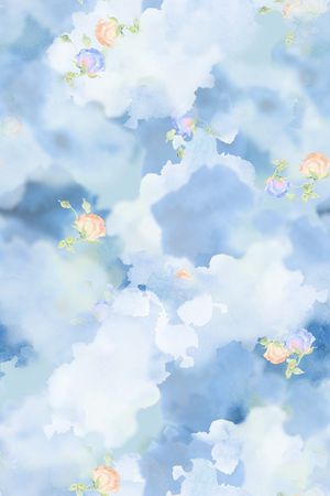 花卉印花花型图片