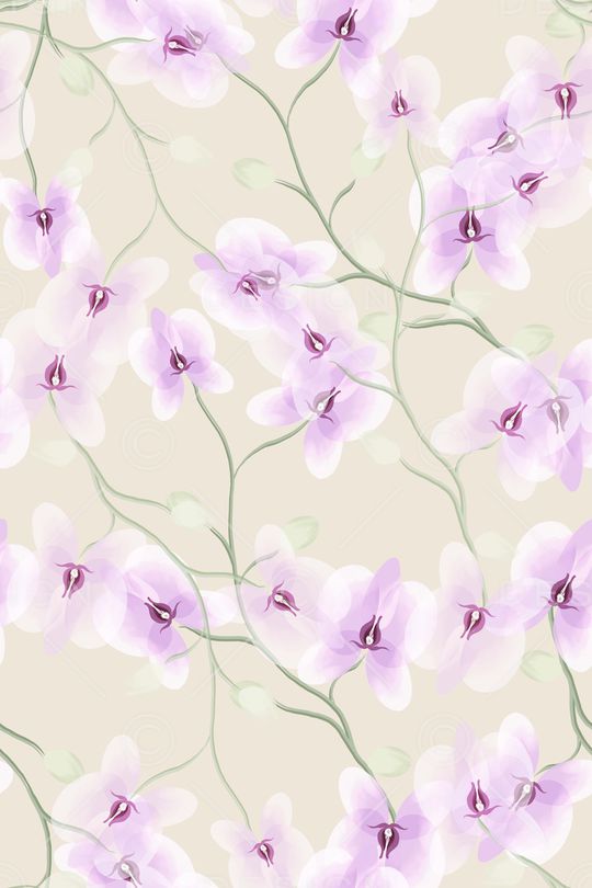花卉印花花型图片