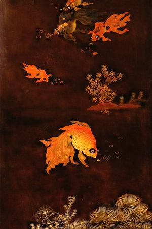 民族花卉印花花型图片
