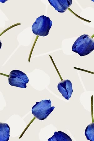 花卉印花花型图片