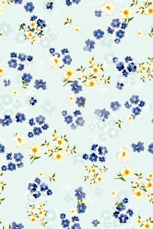 小清新印花花型图片