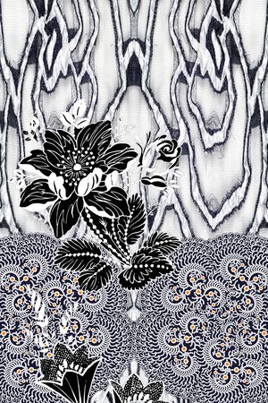 纹理印花花型图片