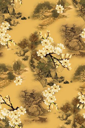花卉印花花型图片