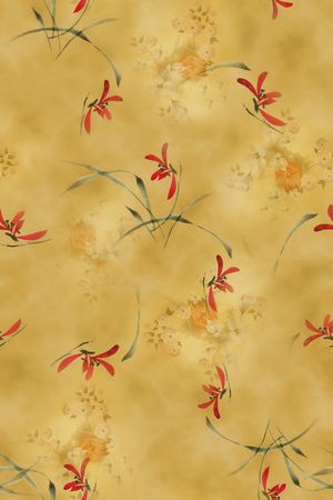 香云纱印花花型图片