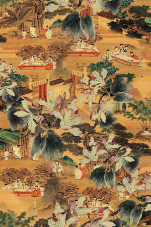 叶子印花花型图片