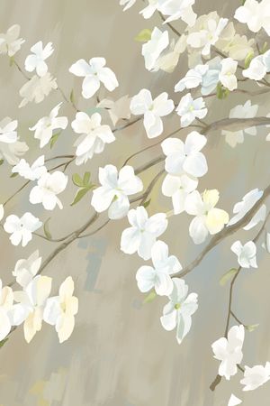 春夏花型印花花型图片