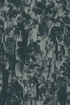 建筑印花花型图片