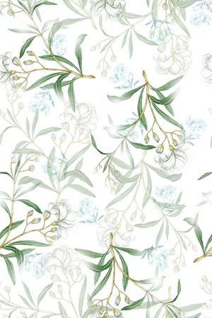 小清新印花花型图片