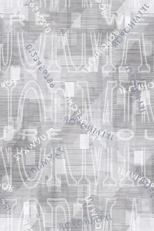 抽象男装印花花型图片