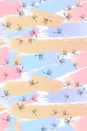 女装印花花型图片