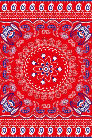 春夏花型印花花型图片