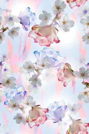 女装印花花型图片