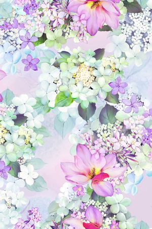 民族风印花花型图片