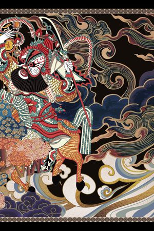 真丝印花花型图片