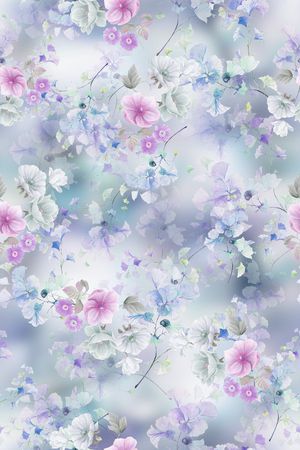 小清新印花花型图片