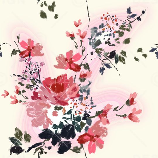 花卉印花花型图片