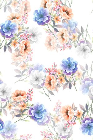 小清新印花花型图片