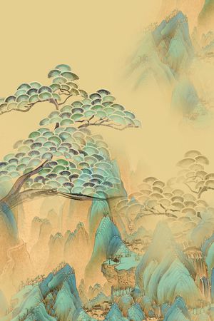 真丝印花花型图片