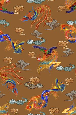 香云纱印花花型图片