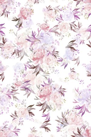 花卉印花花型图片