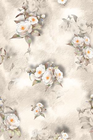 底纹印花花型图片
