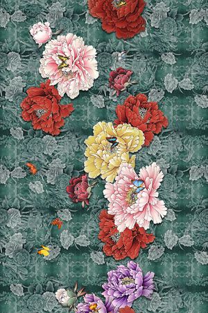 香云纱印花花型图片