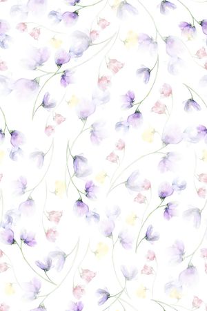 花卉印花花型图片