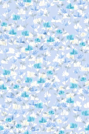 春夏花型印花花型图片