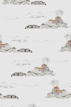 中国风印花花型图片