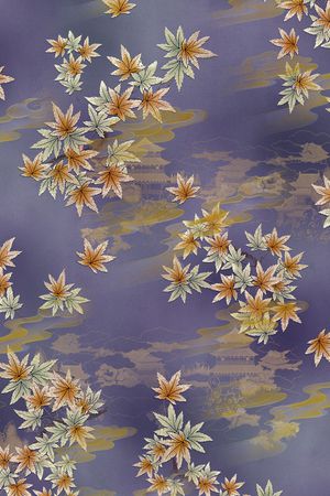 香云纱印花花型图片