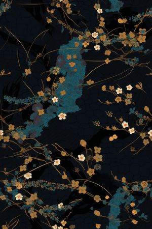 中老年印花花型图片