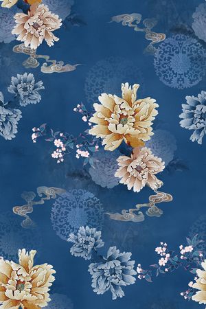 香云纱印花花型图片