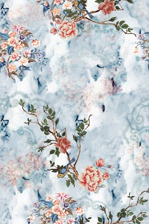 香云纱印花花型图片