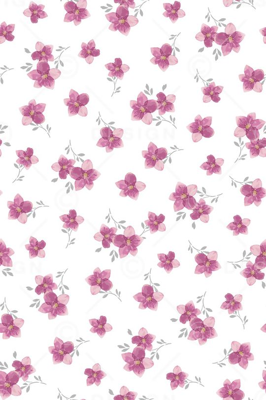 年轻女性印花花型图片