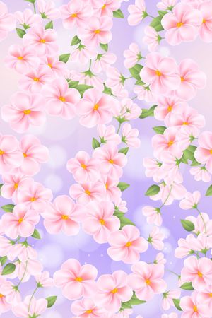 手绘印花花型图片