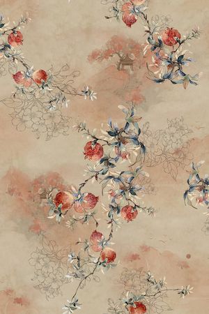 香云纱印花花型图片