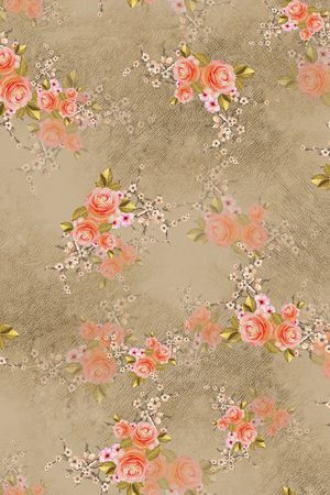 肌理印花花型图片
