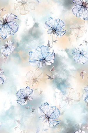 云雾印花花型图片