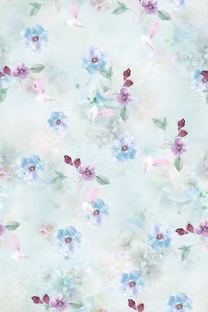 花卉印花花型图片