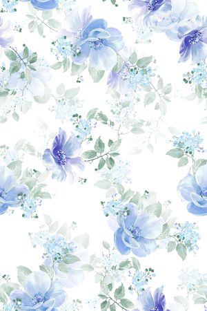 花卉印花花型图片